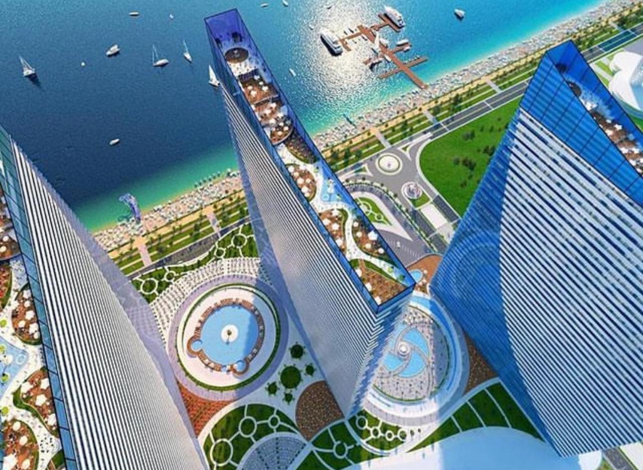 Orbi City Batumi Starアパートホテル エクステリア 写真